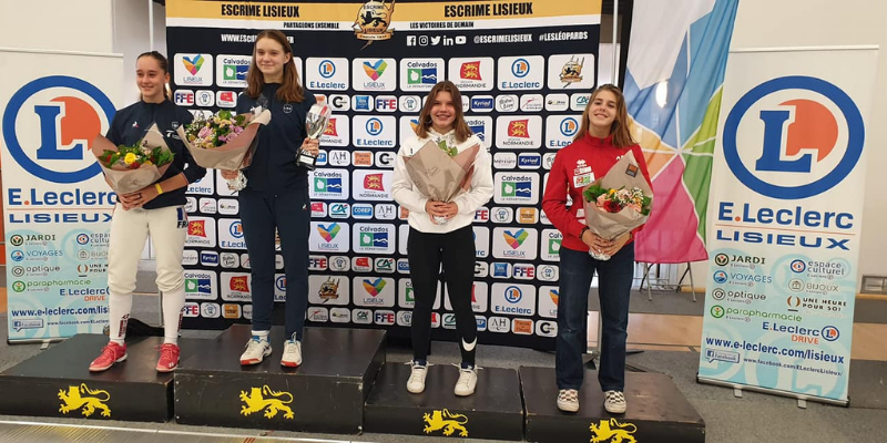 Podium CN Lisieux M20, 24/10/2021