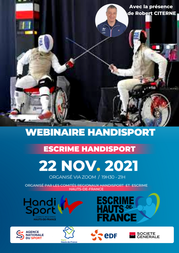 Webinaire Escrime Handisport, 22/11