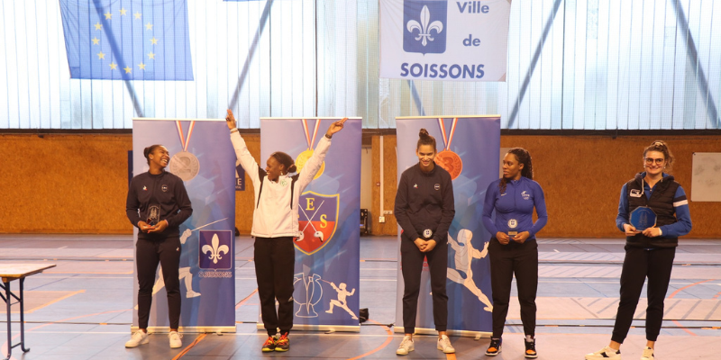 Compétion Soissons, 13 Novembre 2021 : podium