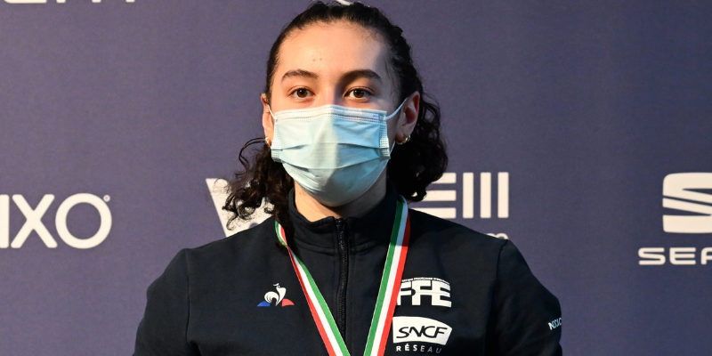 Amalia AIMÉ, Coupe du monde de sabre Juniors, Budapest