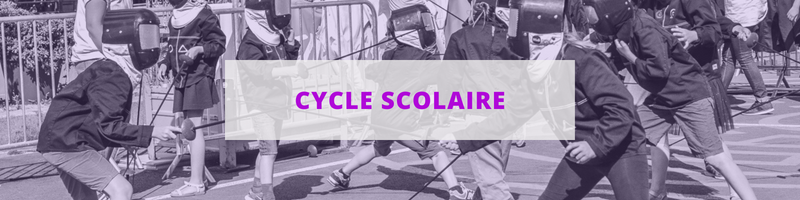 Bandeau Animation Escrime - Cycle scolaire