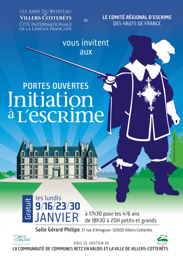 Portes ouvertes Villers Cotterets - flyer