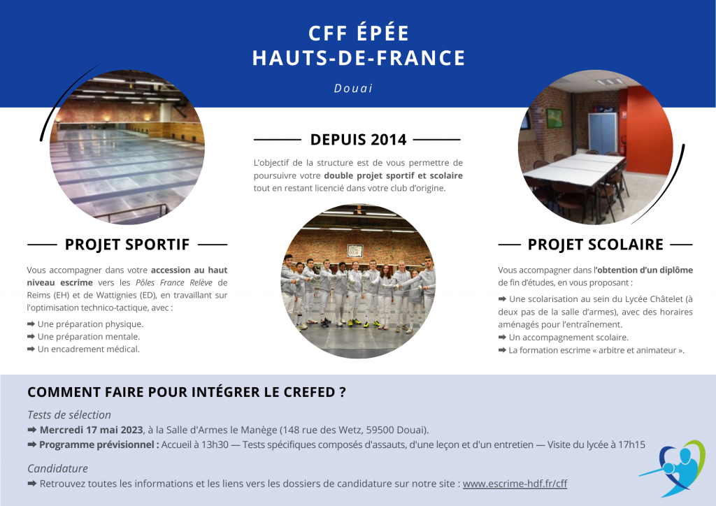 CFF épée Hauts-de-France