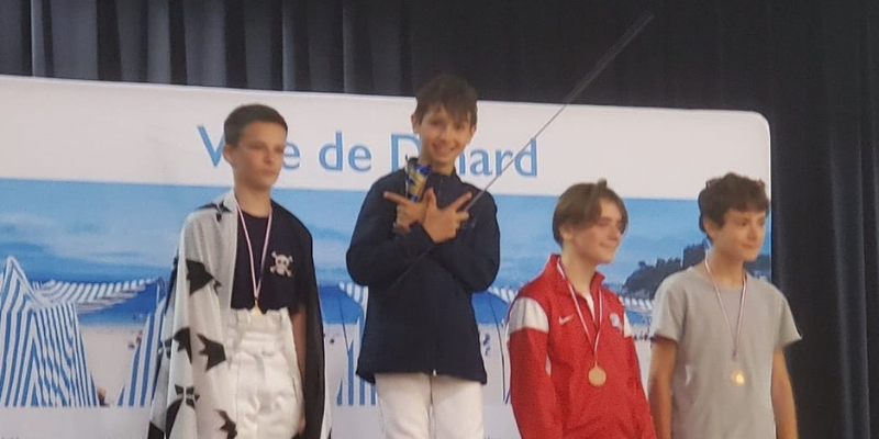 Podium sabre homme N2, CDF M13 Dinard