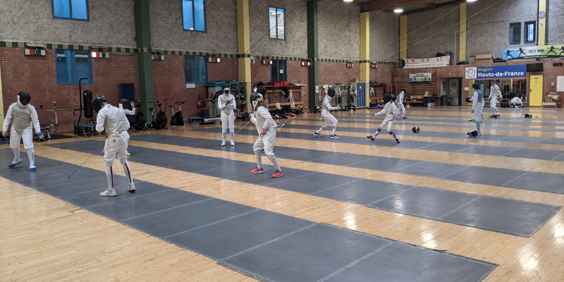 Stage Toussaint fleuret 2021 CREPS