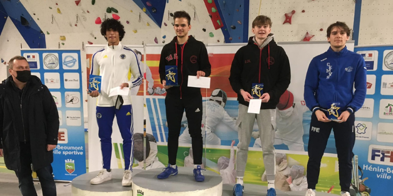 Podium Hénin-Beaumont, CN, 19-11-2021