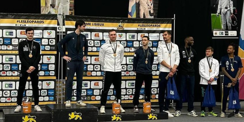 Podium CN EHS, Lisieux, février 2024