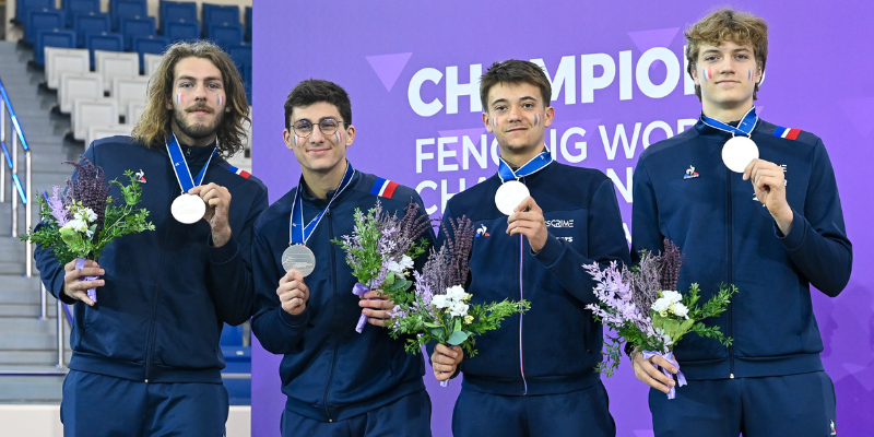 Podium EHM20, championnats monde Riyad, avril 2024