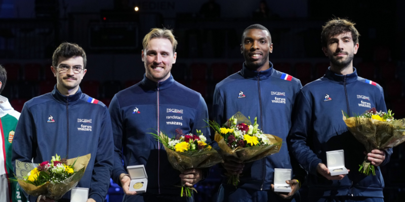 Equipe de France, bronze, CdM EHS Berne, novembre 2024