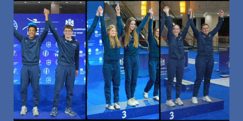 Sélection HDF, Cadets et Juniors, Europe 2026, Tbilissi