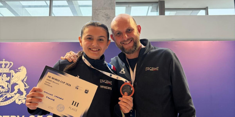 Coupe du Monde, SD, médaille de bronze, Tbilissi, février 2026