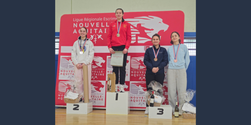 Podium SD Senior, Biarritz, avril 2026