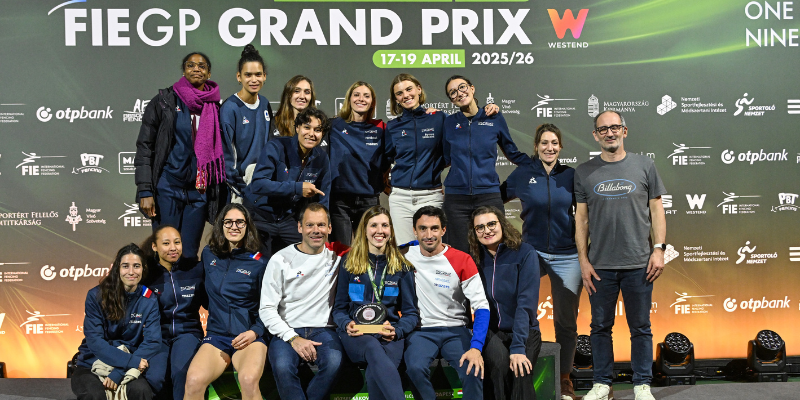 GP Budapest EHD Senior, avril 2026, groupe France