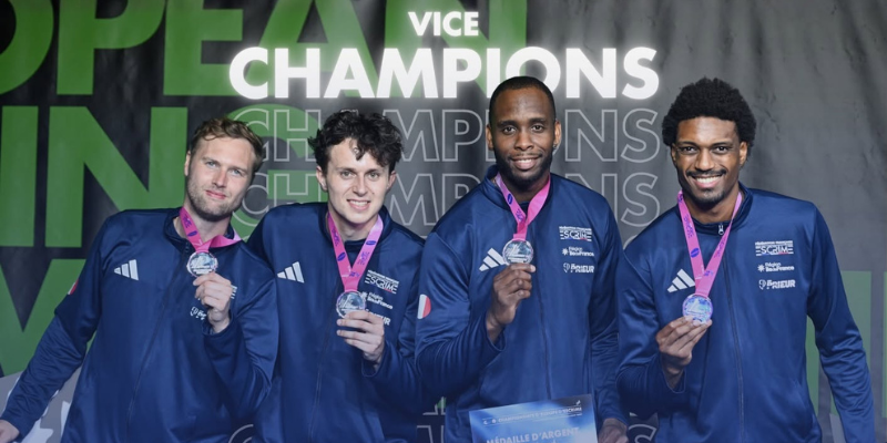 Championnats Europe 2026, équipe France, argent