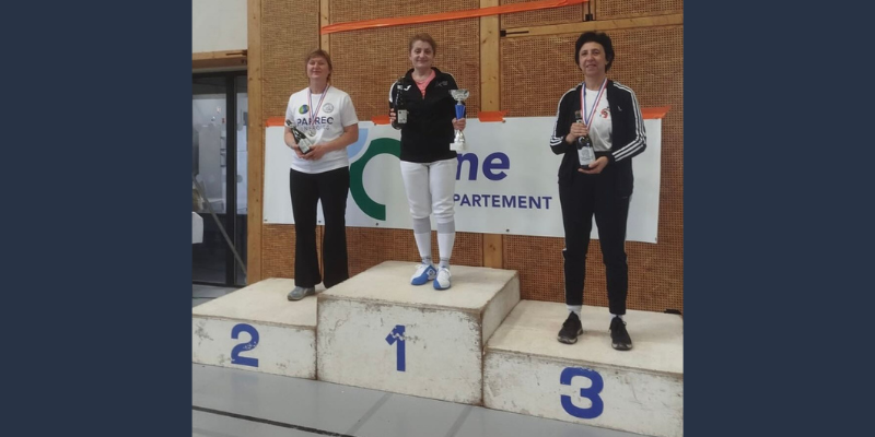 Podium FD V2, épreuve nationale, Aigle, mai 2026